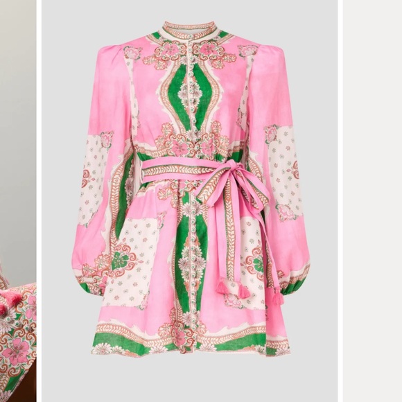 ISO KATE FORD MANTILLA MINI DRESS - Picture 2 of 2